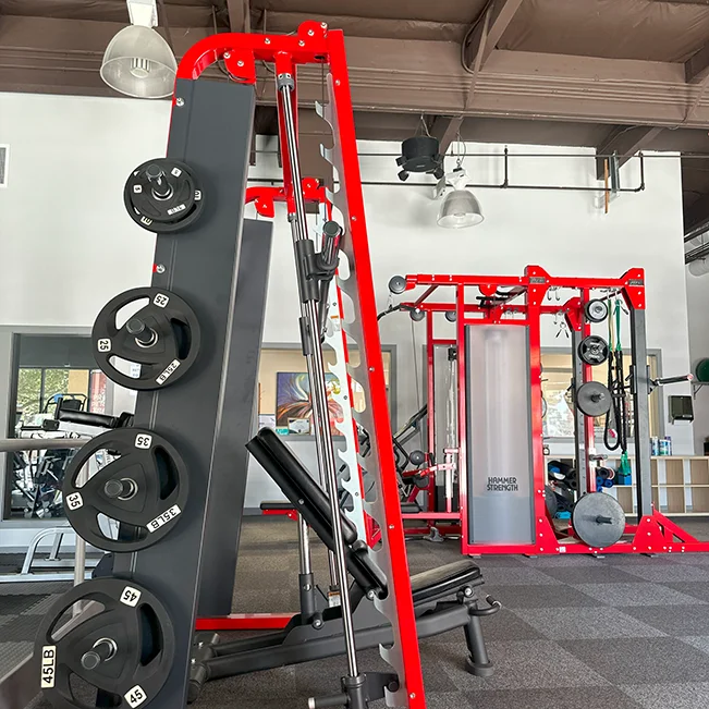 Internal View and Equipments of Fusion Fitness Pacific Grove